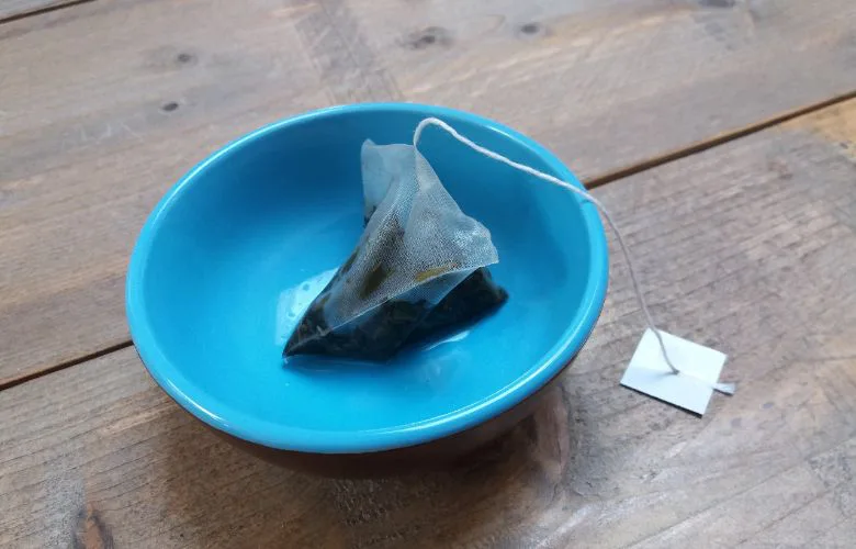 used tea bags