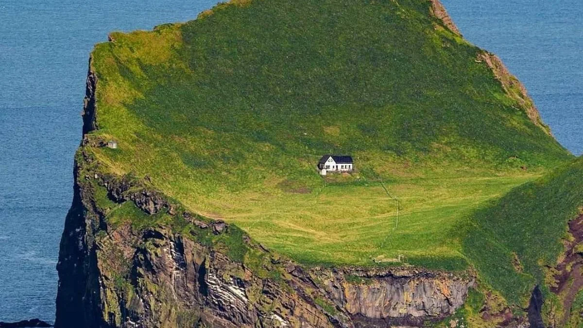Rugged island landscape
