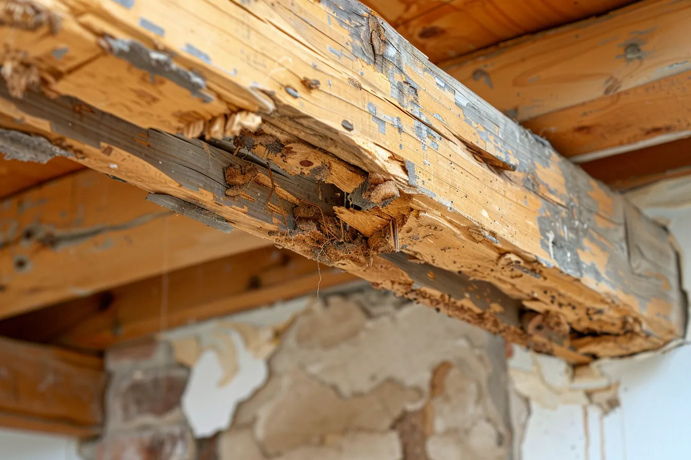 Pest inspection in old house