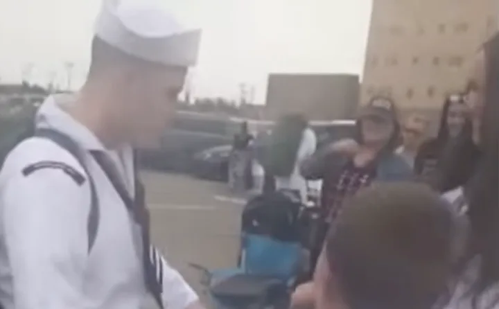 A Marine Rushes Home to Surprise His Wife, but She Has a Shock for Him Instead