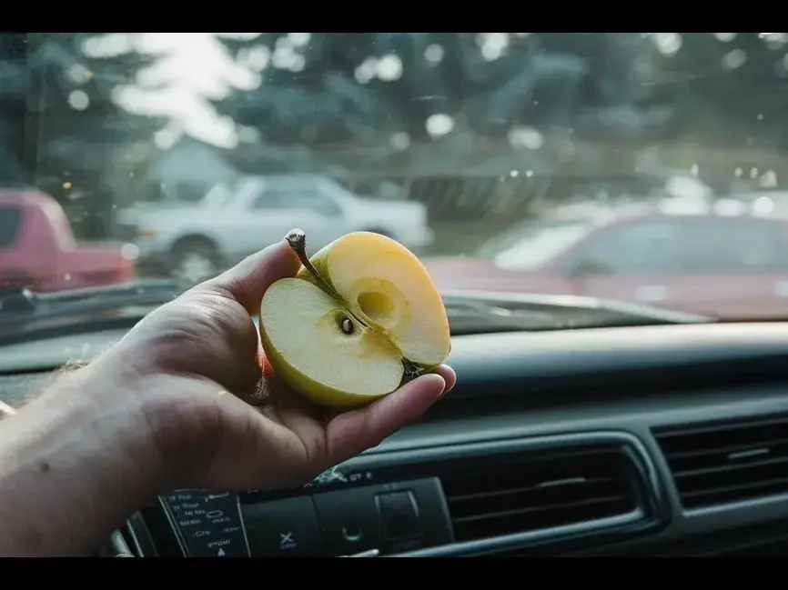 Rub an Apple on Your Car Windshield and See the Amazing Result!
