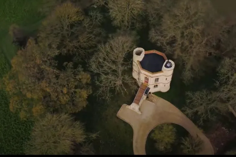 Architect Transforms Ruined Castle into Stunning Family Residence