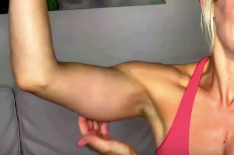 Sagging Arms? Try This 3-Minute Daily Exercise to Tone Them