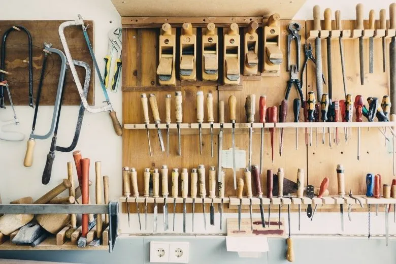 Groot geheim garagedeur