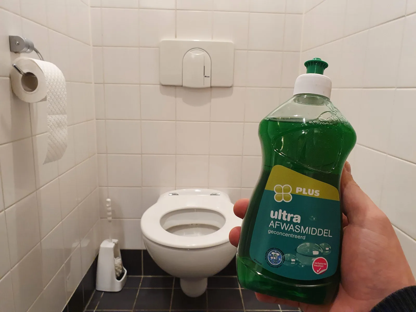 The Surprising Reason to Pour Dish Soap Into Your Toilet