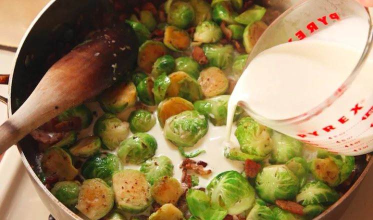 The Surprising Secret to Perfect Brussels Sprouts: Cook Them with Milk