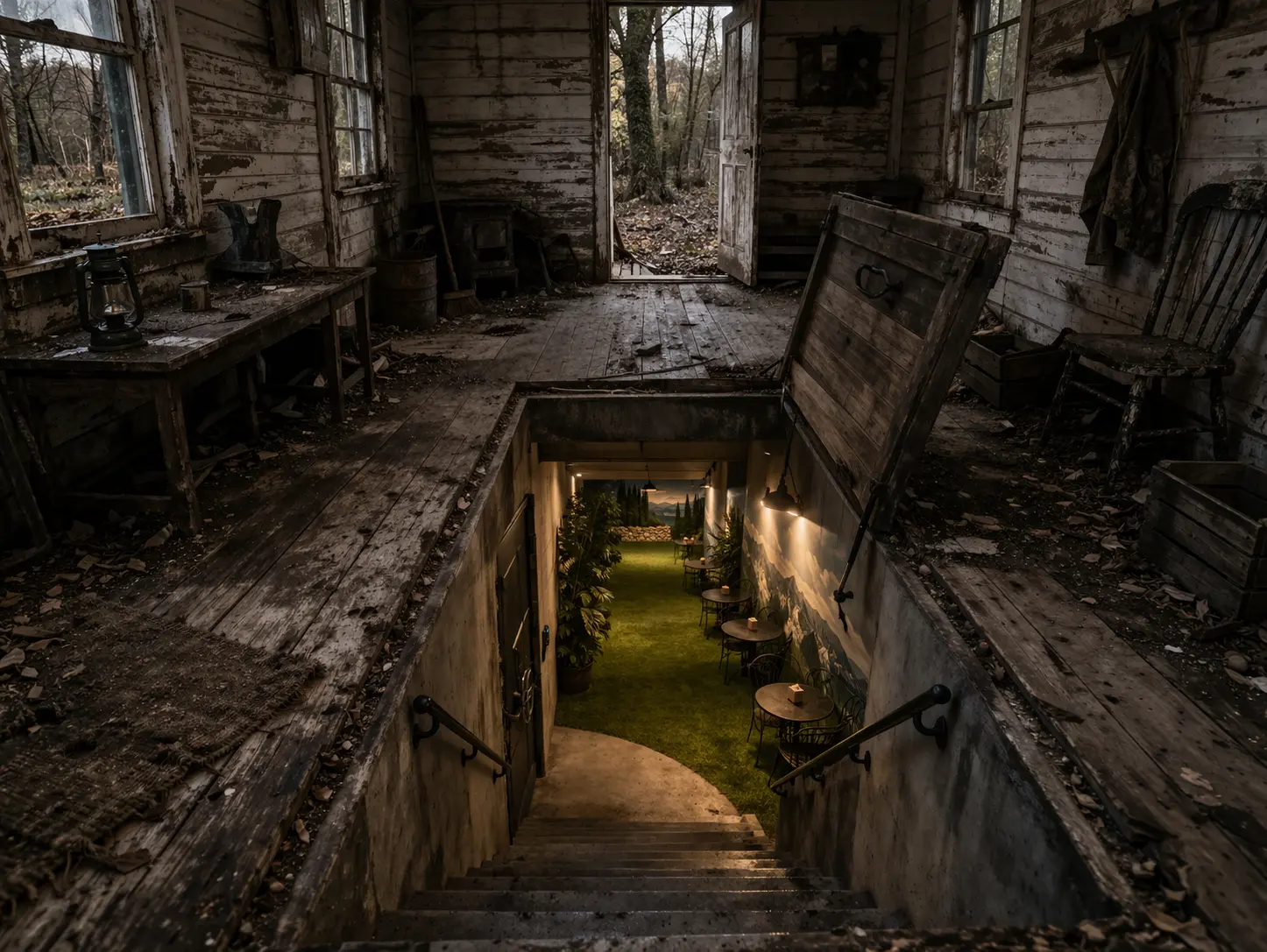 They Thought It Was Just a Dilapidated Cabin—Then Discovered a Terrifying Soundproof Basement
