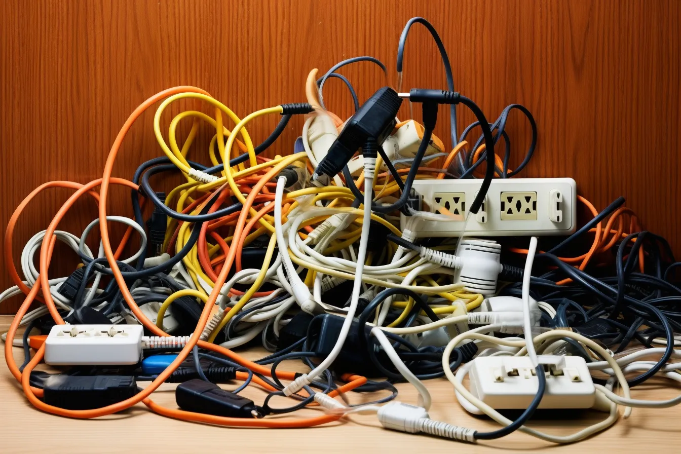Banish Tangled Cables Forever: The Ultimate Organization Trick!