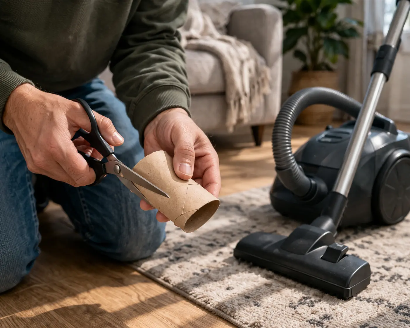 Why People Are Putting Empty Toilet Paper Rolls on Their Vacuum