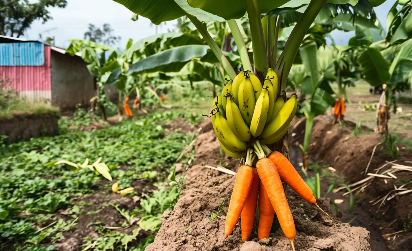 Harvesting the Impossible: Growing a Plant That Bears Carrots and Bananas