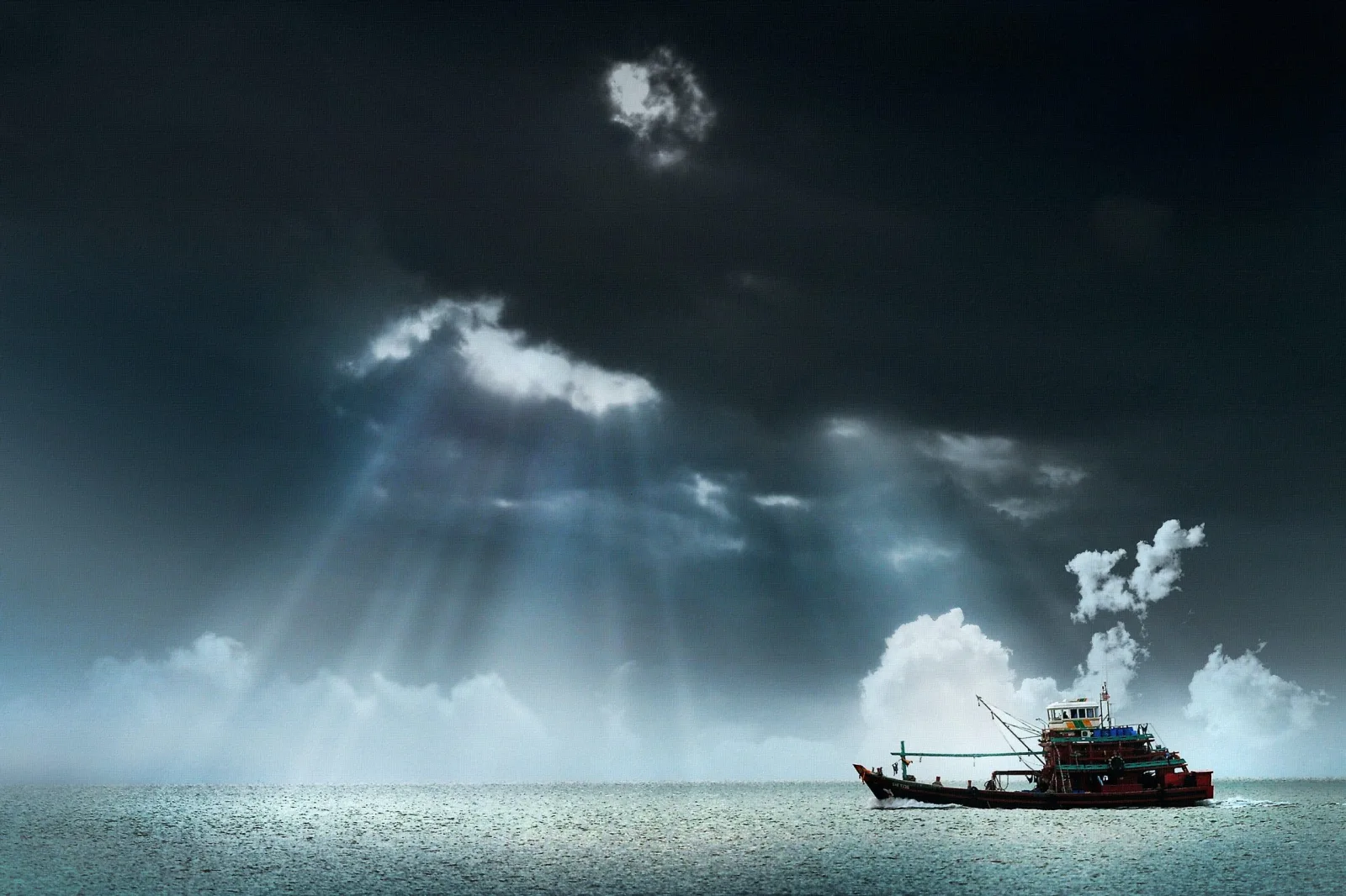 Boat approaching