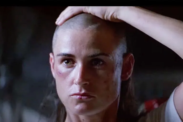 Jada Pinkett Smith with shaved head
