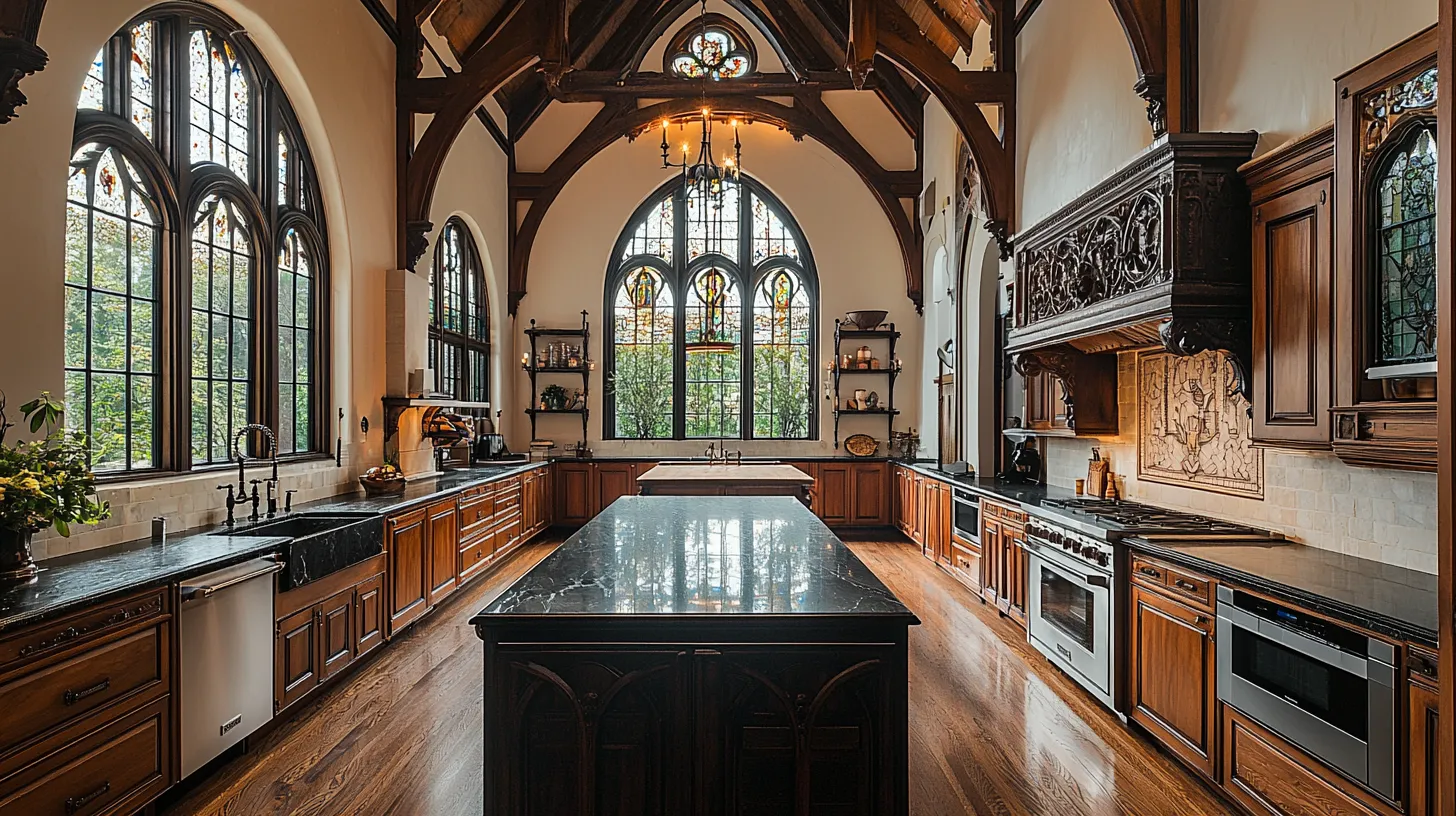 Kitchen in church home