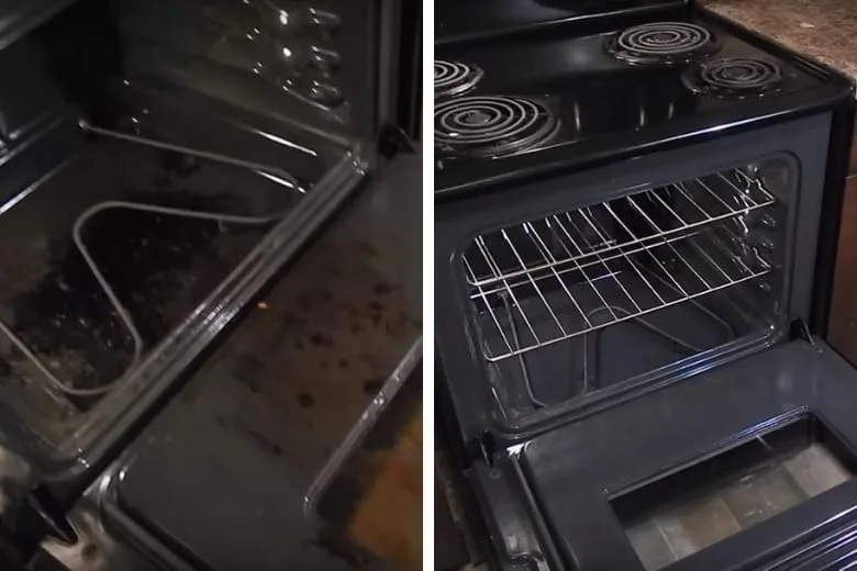 9 simple methods to clean a dirty oven without harsh chemicals