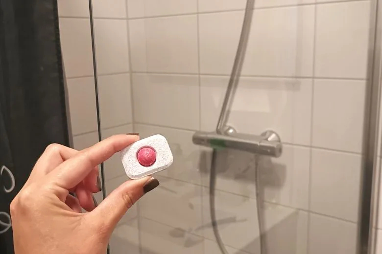 Revitalize Your Shower with a Dishwasher Tablet