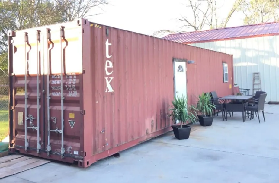 An ordinary shipping container? Wait until you see what's inside!