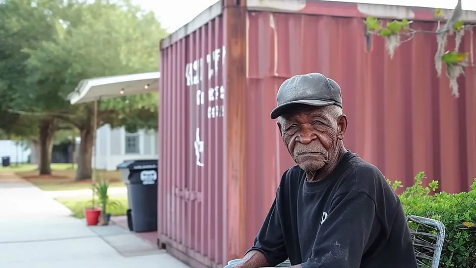 From the outside it looks like any old shipping container, but wait until you see the inside!