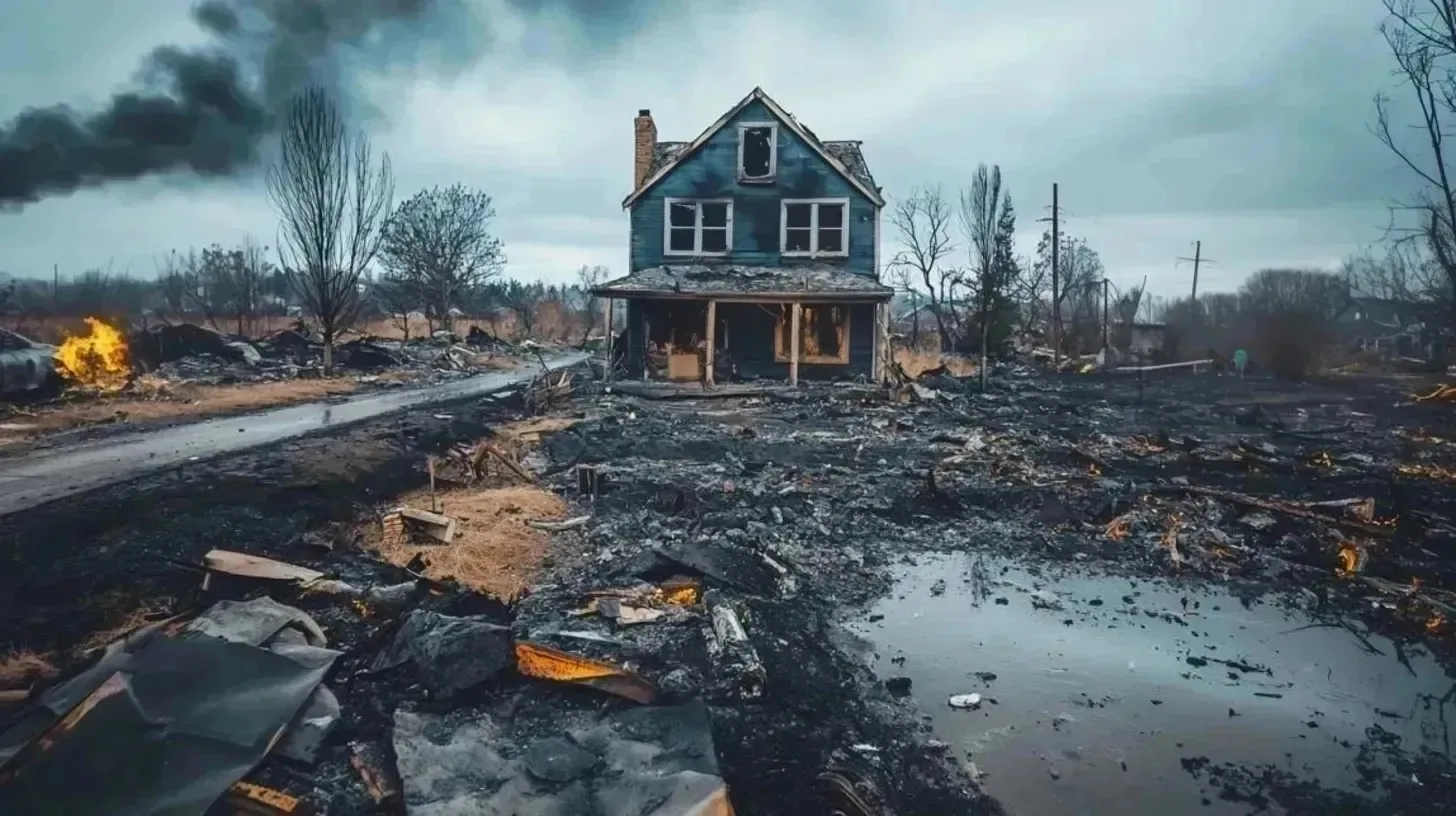 How an 80-Year-Old Woman's Home Survived the Inferno Unscathed