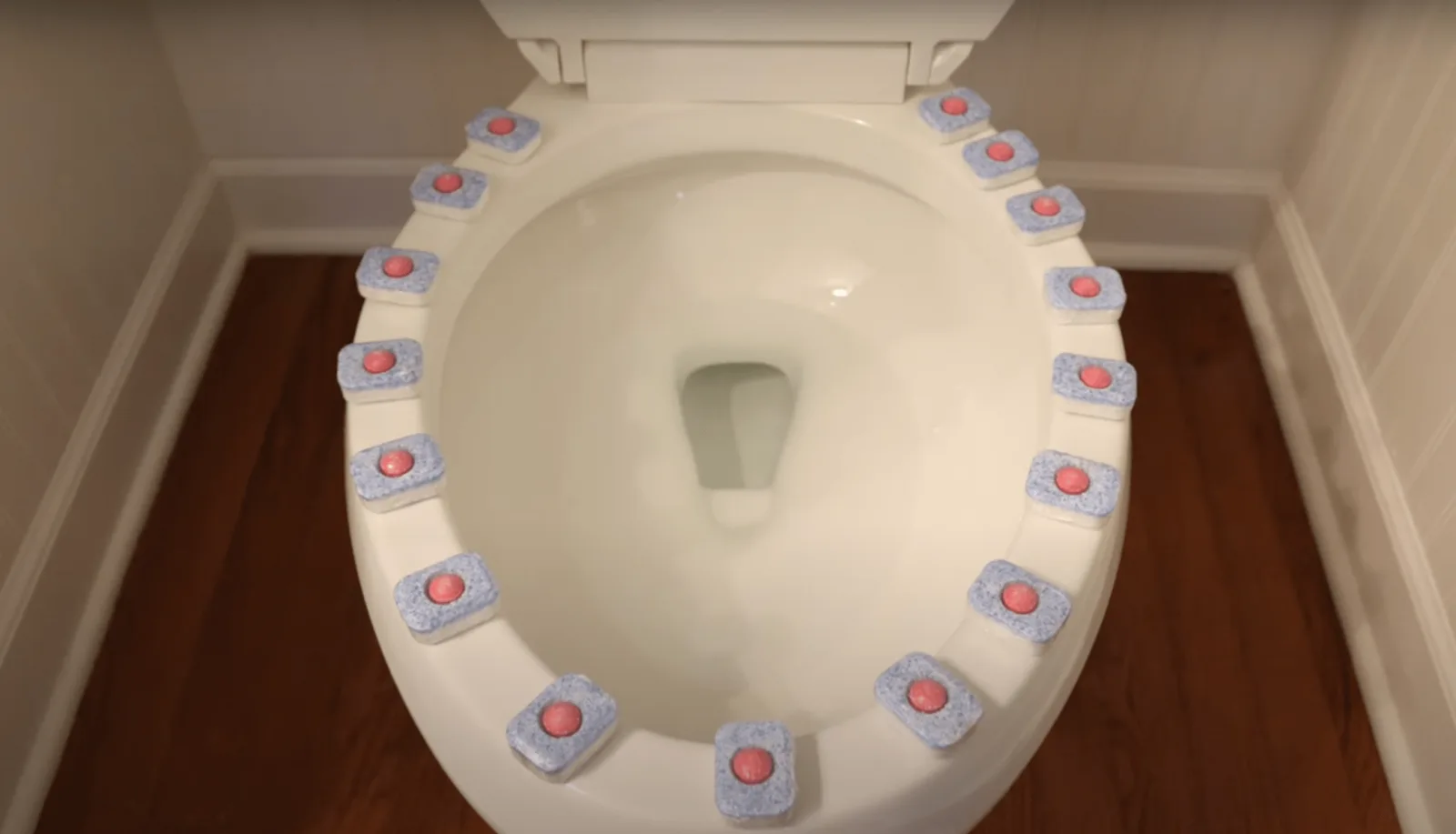 Drop a Dishwasher Tablet in Your Toilet and Watch the Magic Happen!