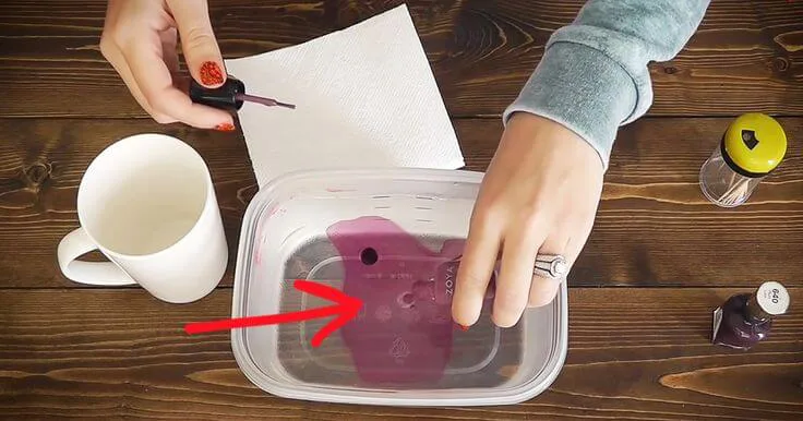 Transform Nail Polish and Hot Water Into Stunning DIY Art