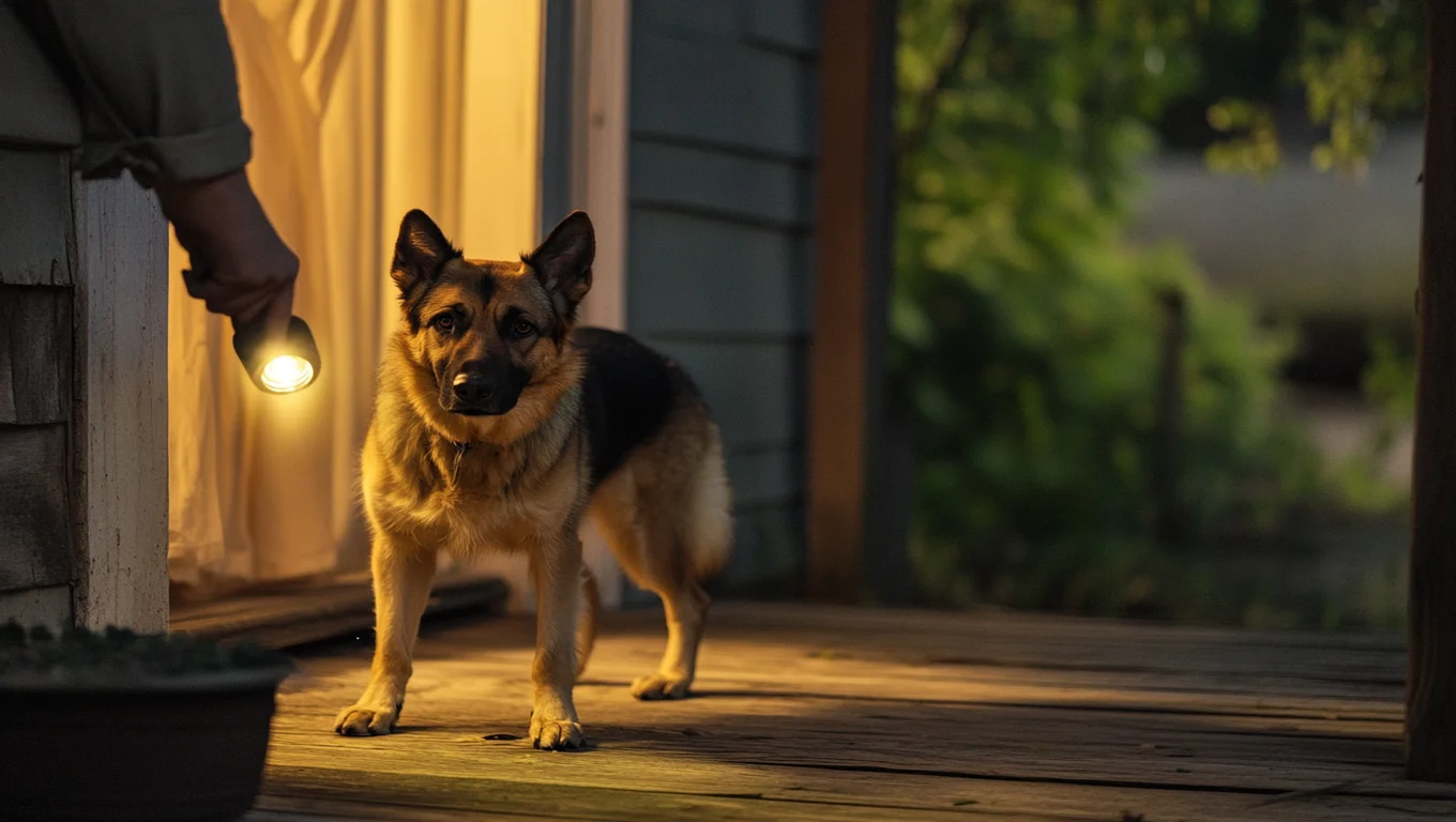 Nocturnal Visitor on the Porch Reveals a Heartbreaking Secret