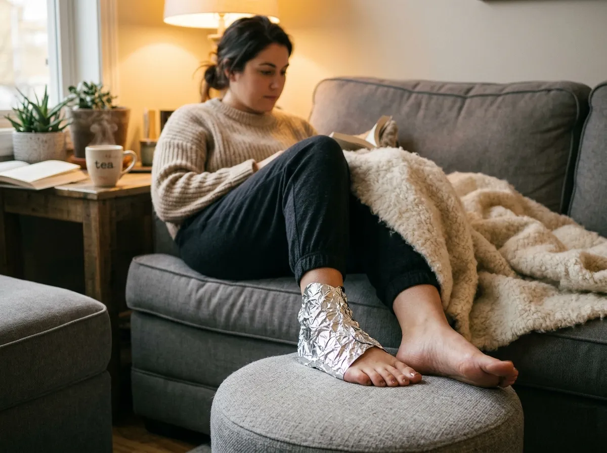 What Happens to Your Body When You Wrap Your Feet in Aluminum Foil
