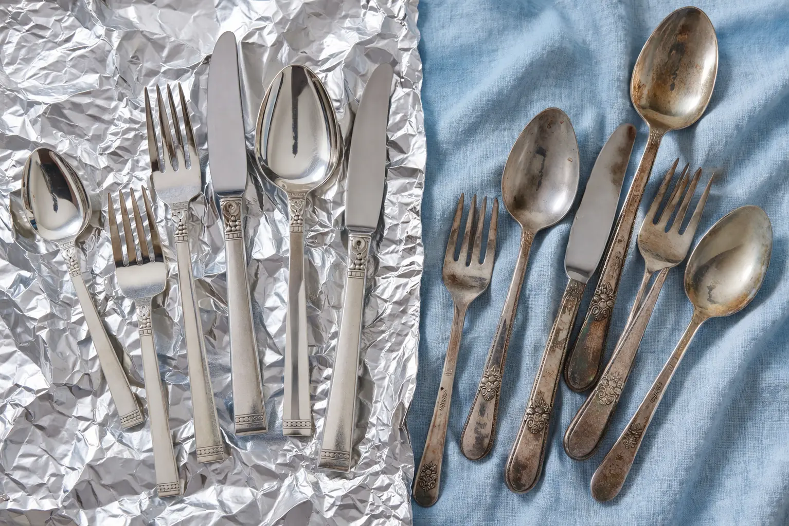 Revive Tarnished Silverware in Minutes With This Simple Aluminum Foil Hack