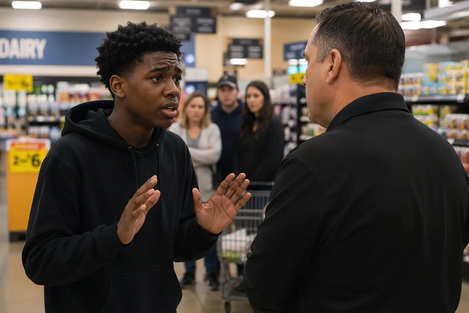 Teen Offers to Carry Groceries for Food, but Once He Enters the Store, His Life Takes an Unexpected Turn