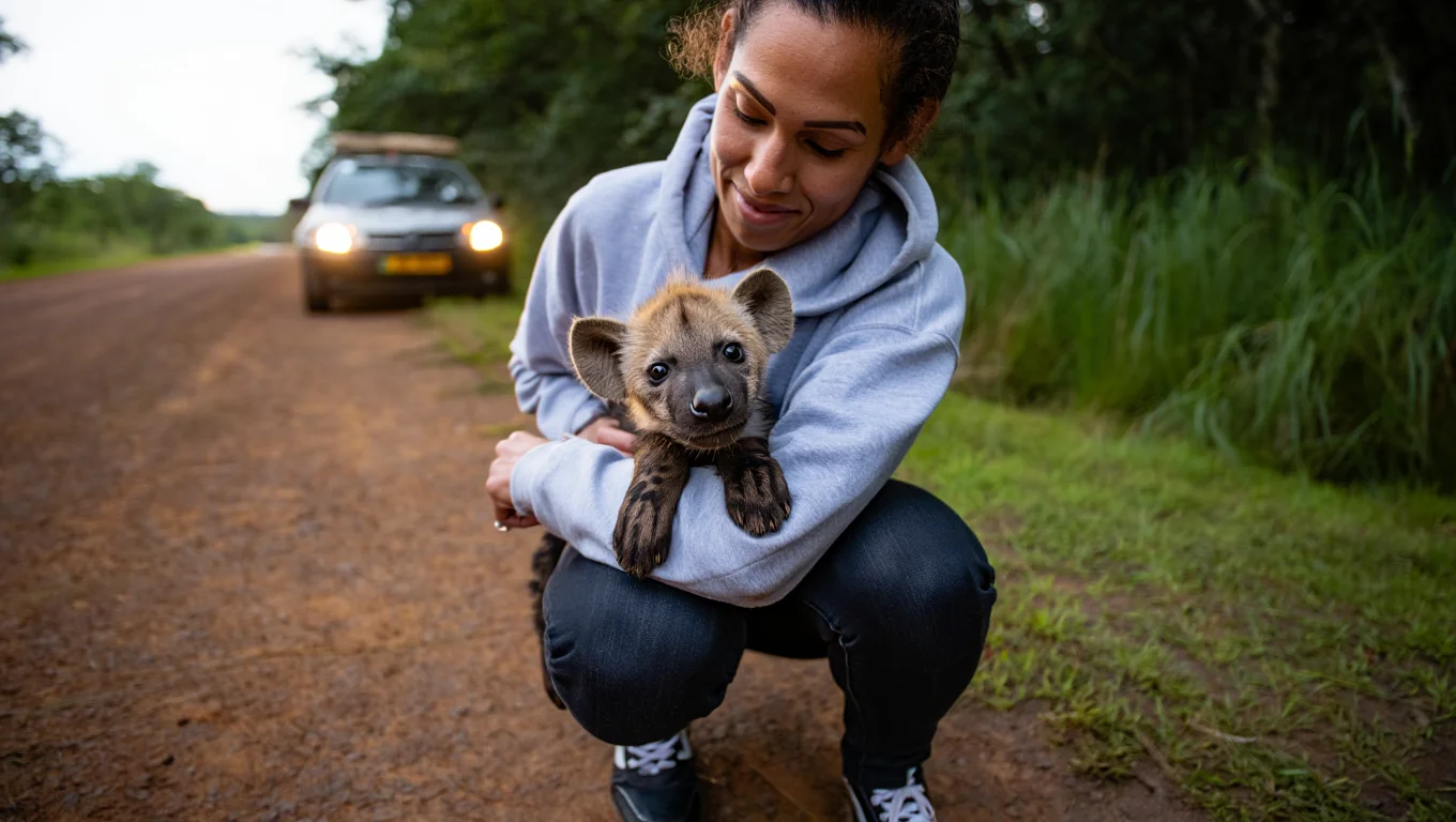 Woman Rescues 'Lost Puppy' from Roadside – Its True Identity Leaves Her Astonished