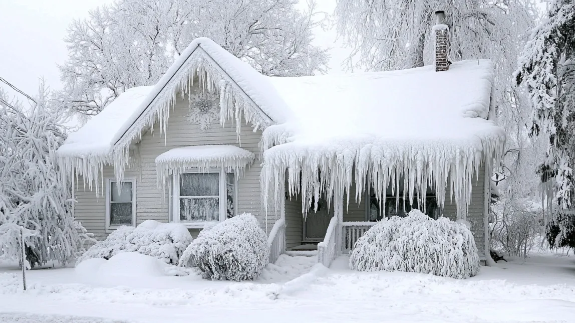 80-Year-Old Woman's Snowstorm Slip-Up: Left Windows Open, House Transformed Into Winter Scene