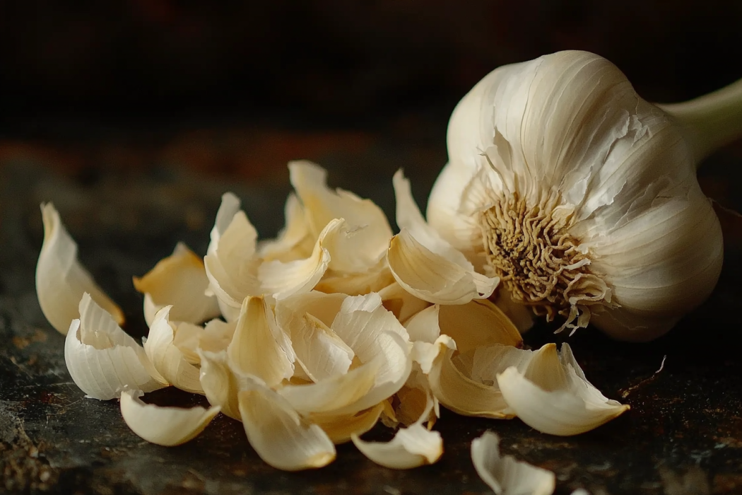 Why You Should Never Throw Away Garlic Peels