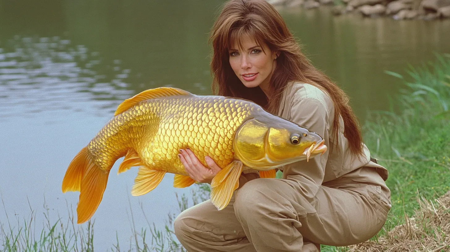 Woman Discovers Golden Fish in Lake – Scientists Stunned by Its True Nature