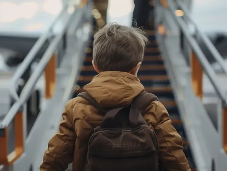 Boy Keeps Making Strange Hand Gestures on Flight – Stewardess Recognizes the Sign and Demands an Emergency Landing