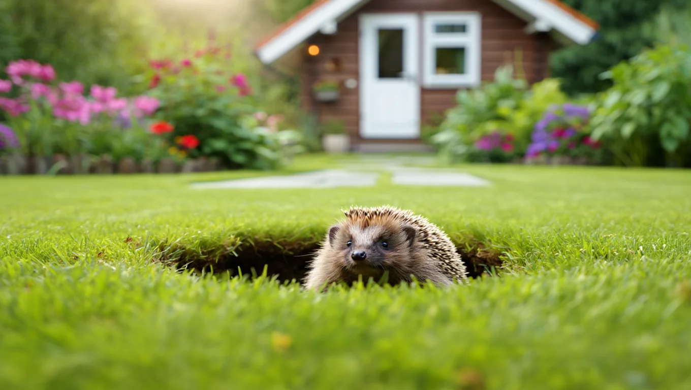 Hedgehog Digs Up Garden Every Night – The Reason Will Touch Your Heart