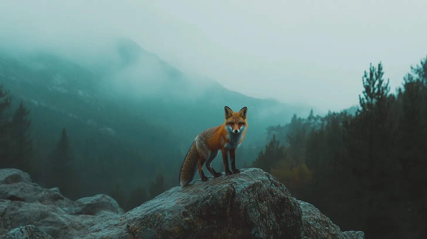 Fox Guides Lost Hiker Through Rugged Mountains – A Remarkable Tale of Survival