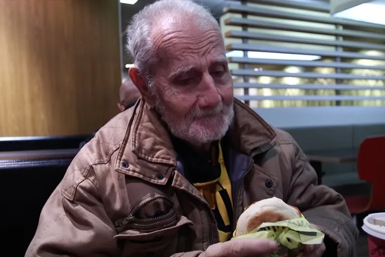 Waitress Shocked to Learn Homeless Man's True Identity After Offering Him Food