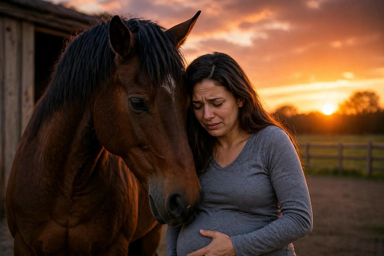 This Horse Wouldn’t Stop Hugging Her — Then Doctors Found Something Terrifying