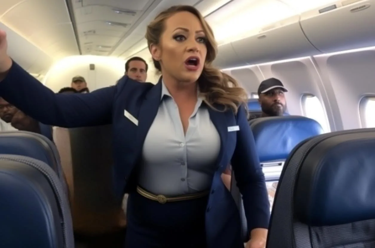 Flight Attendant Spots Husband on Plane, Then Notices a Troubling Detail