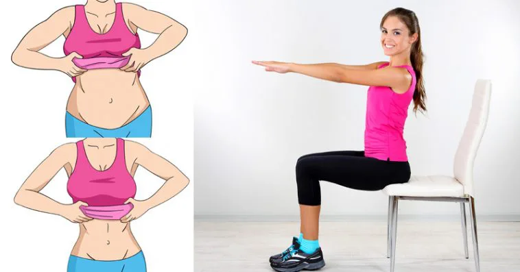 Want to Shed Pounds? Try These 5 Chair Exercises to Banish Belly Fat!