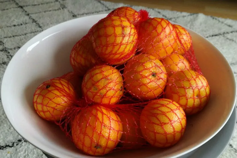 Don't toss those mesh produce bags—here's a clever way to reuse them!
