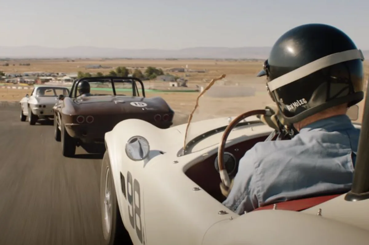Ford v Ferrari car race