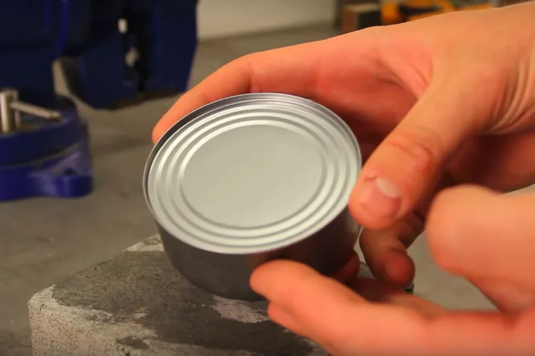 Handy Hack: How to Open a Can Without a Can Opener