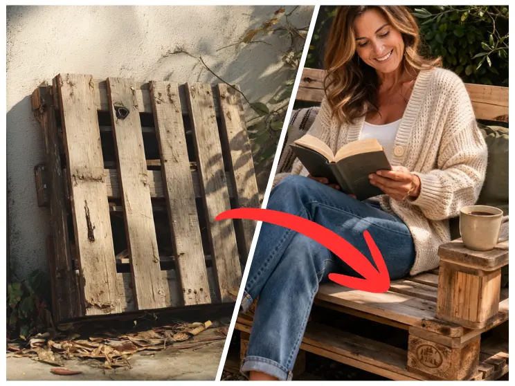 How One Woman Transformed Her Garden Using Discarded Pallets — and How You Can Too