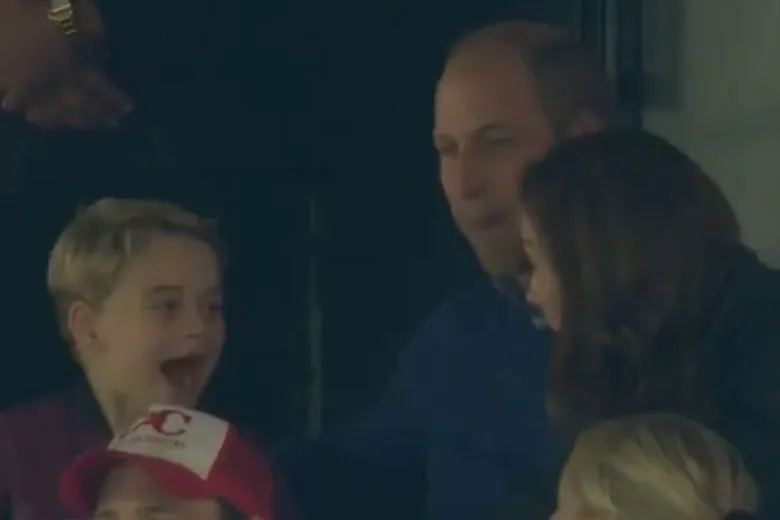 Adorable Moment: Prince George's Enthusiasm Steals the Show at Football Match