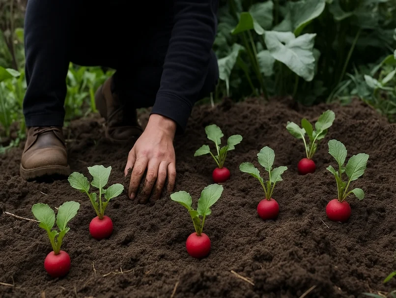 Plant Radishes Throughout Your Garden: See the Transformation After Just One Week!