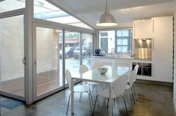Renovated garage interior 2
