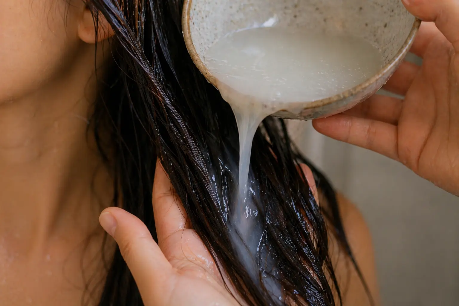 She Tried Rice Water on Her Hair After a Friend's Suggestion — Here's What Changed