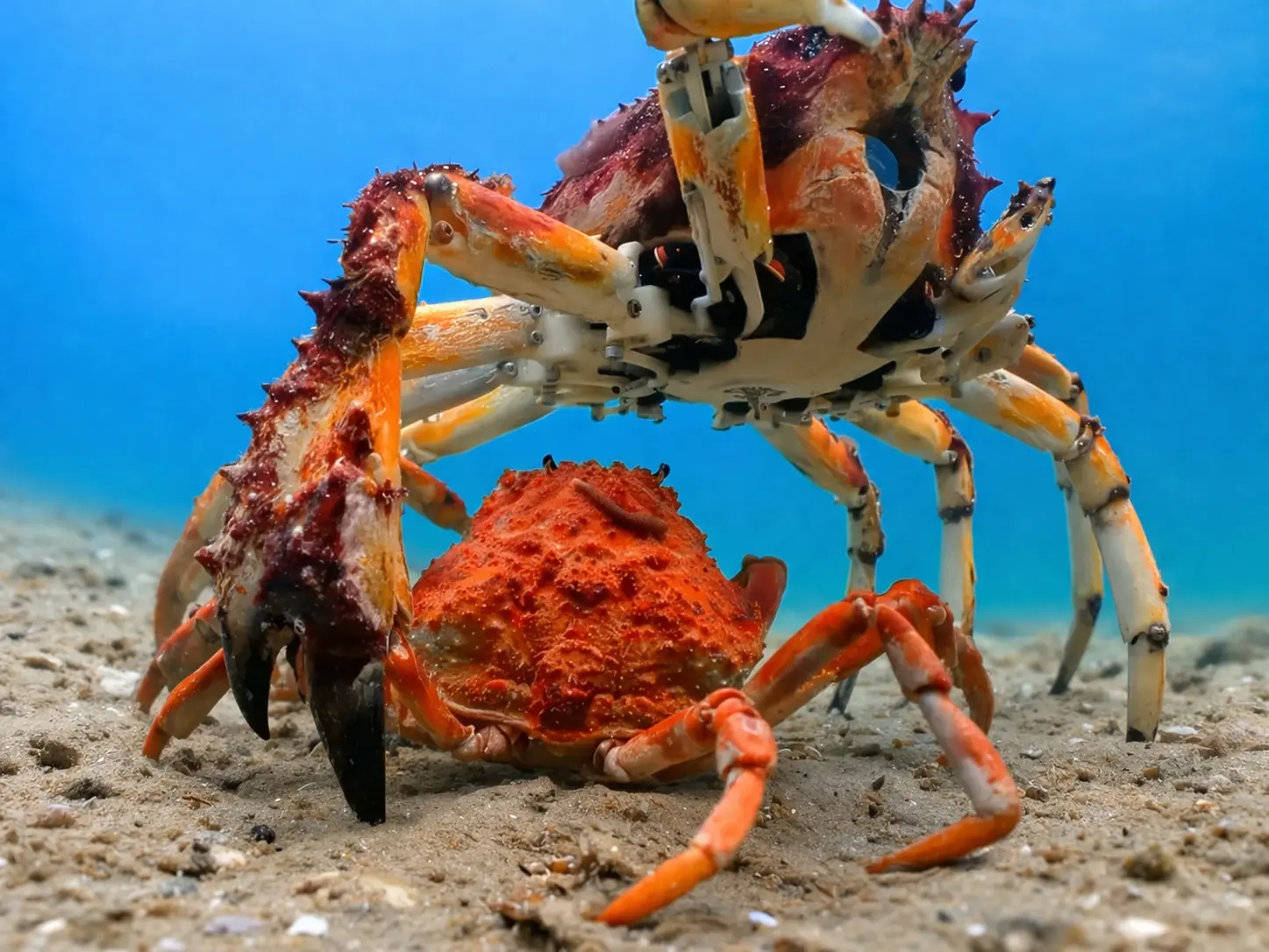 Scientists Released a Robotic Crab Among Thousands—Then the Unexpected Occurred