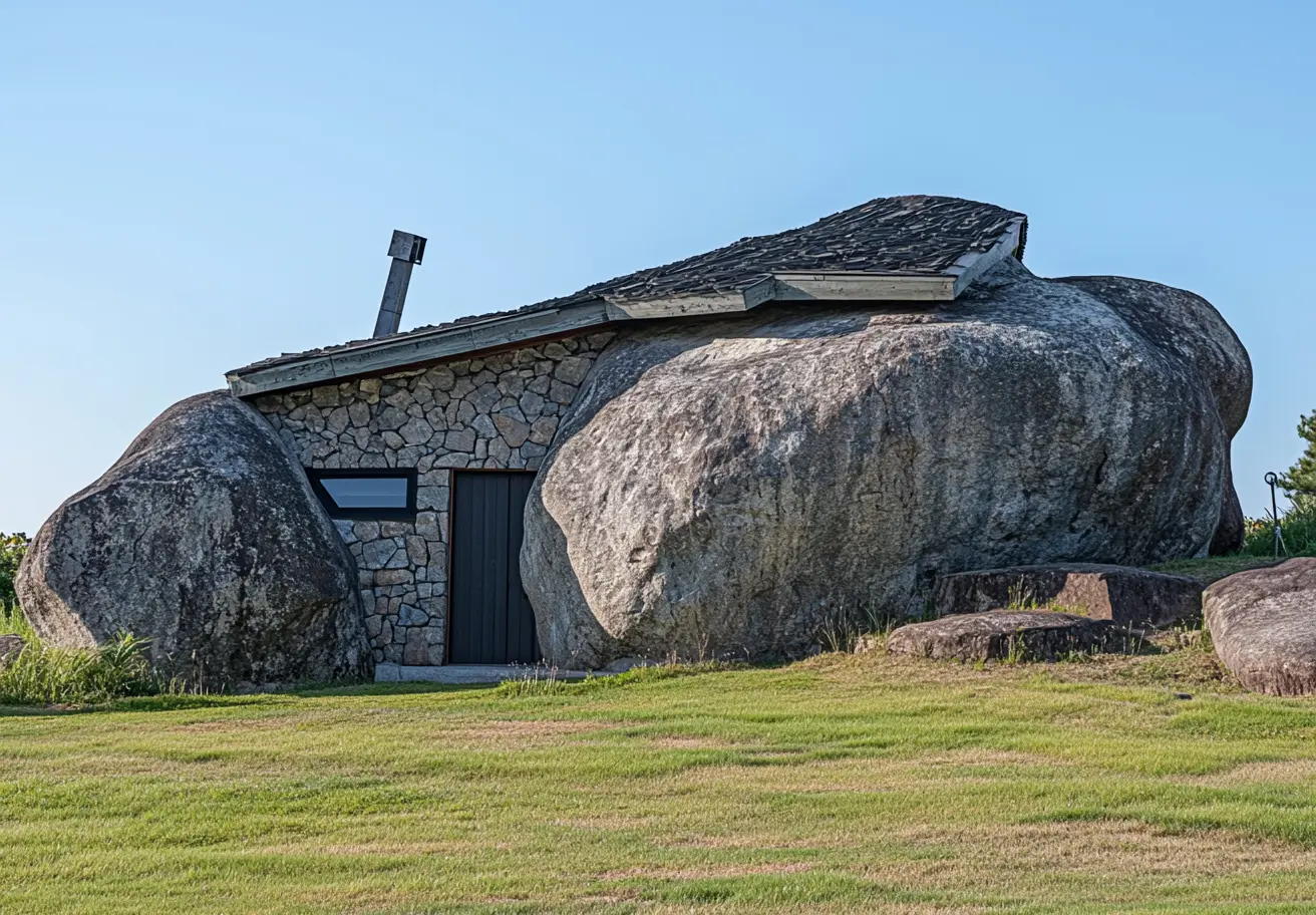 This House Looks Like a Giant Rock from the Outside, But Step Inside and You’ll Be Amazed!