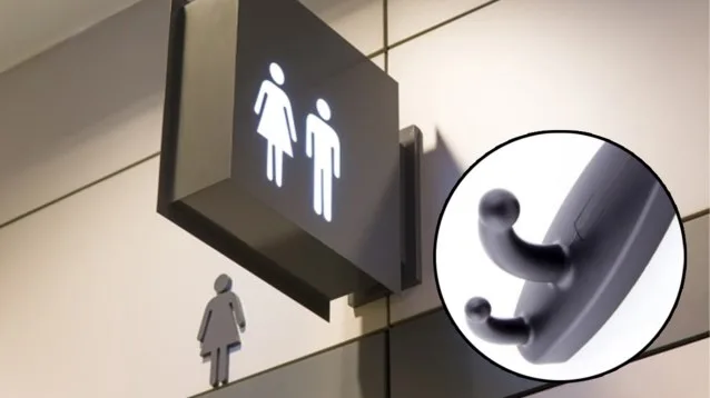 Spot These Hooks in a Public Restroom? Leave Immediately.